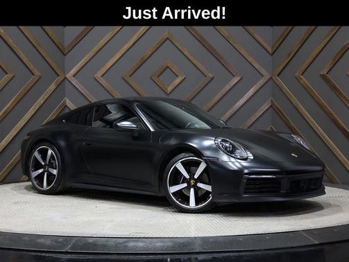 Black 2020 Porsche 911 Carrera
