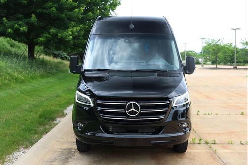 Black 2024 Mercedes-Benz Sprinter 3500XD High Roof