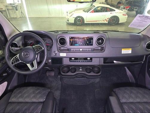 Black 2024 Mercedes-Benz Sprinter 3500XD High Roof