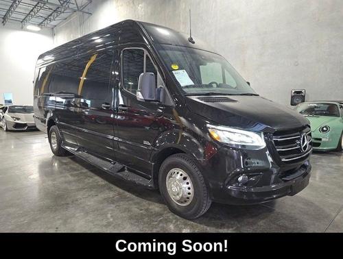 Black 2024 Mercedes-Benz Sprinter 3500XD High Roof
