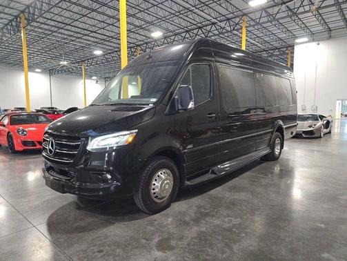 Black 2024 Mercedes-Benz Sprinter 3500XD High Roof