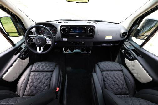 Black 2024 Mercedes-Benz Sprinter 3500XD High Roof
