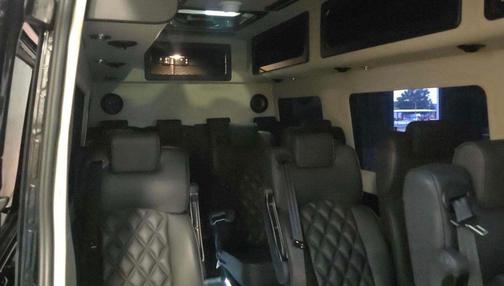 Black 2024 Mercedes-Benz Sprinter 3500XD High Roof