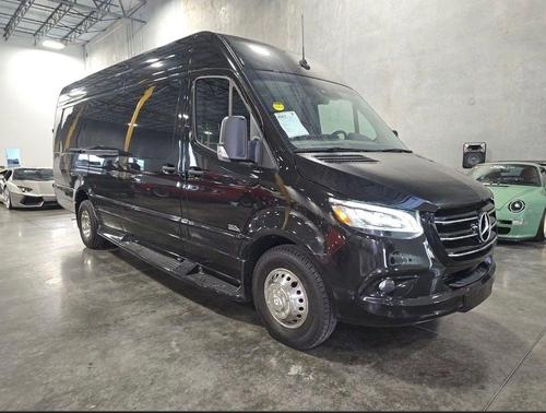 Black 2024 Mercedes-Benz Sprinter 3500XD High Roof