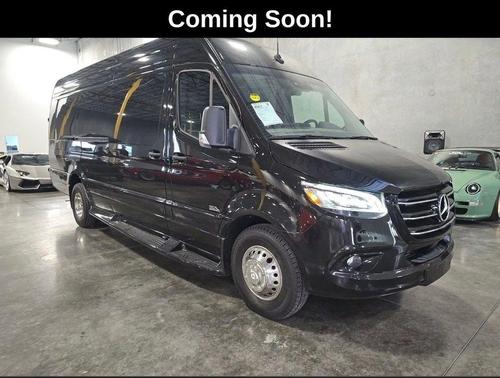 Black 2024 Mercedes-Benz Sprinter 3500XD High Roof