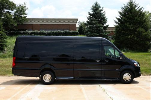 Black 2024 Mercedes-Benz Sprinter 3500XD High Roof