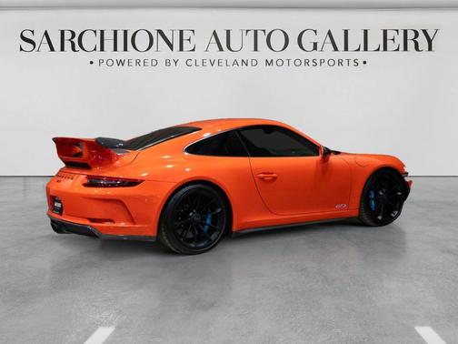 Lava Orange 2018 Porsche 911 GT3