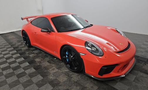 Lava Orange 2018 Porsche 911 GT3