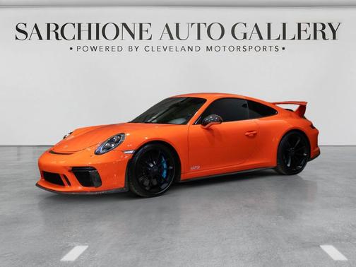 Lava Orange 2018 Porsche 911 GT3