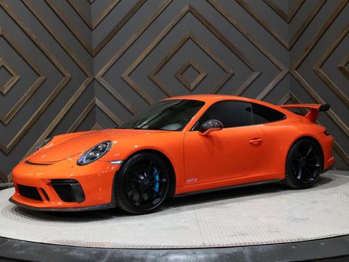 Lava Orange 2018 Porsche 911 GT3
