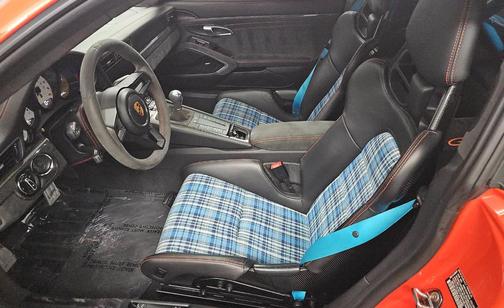 Lava Orange 2018 Porsche 911 GT3
