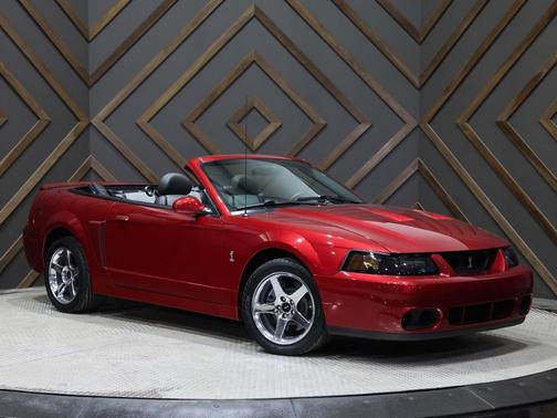 Black Clearcoat 2003 Ford Mustang SVT Cobra