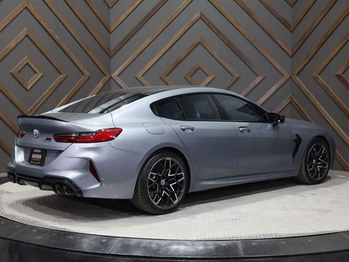 Gray Metallic 2023 BMW M8 Gran Coupe Competition