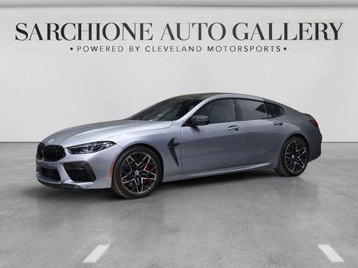 Gray Metallic 2023 BMW M8 Gran Coupe Competition