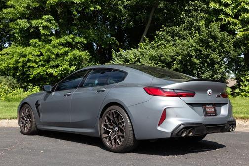 Gray Metallic 2023 BMW M8 Gran Coupe Competition