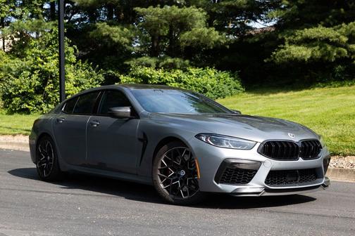 Gray Metallic 2023 BMW M8 Gran Coupe Competition