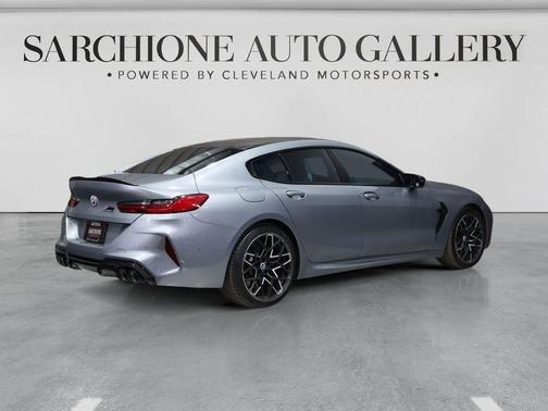 Gray Metallic 2023 BMW M8 Gran Coupe Competition