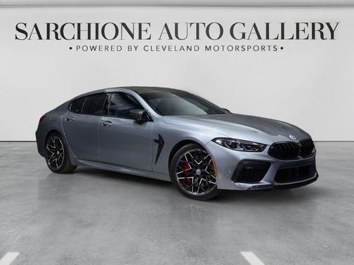 Gray Metallic 2023 BMW M8 Gran Coupe Competition