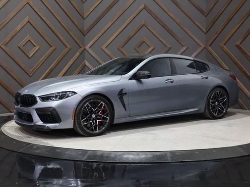 Gray Metallic 2023 BMW M8 Gran Coupe Competition