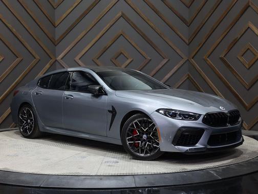 Gray Metallic 2023 BMW M8 Gran Coupe Competition