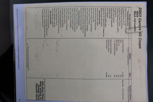2003 Porsche 911 Carrera 4S
