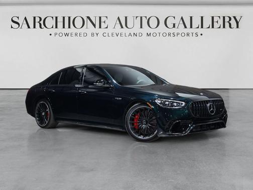 Green 2025 Mercedes-Benz AMG S 63 E 4MATIC
