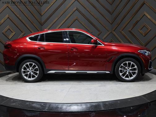 Flamenco Red Metallic 2022 BMW X6 xDrive40i