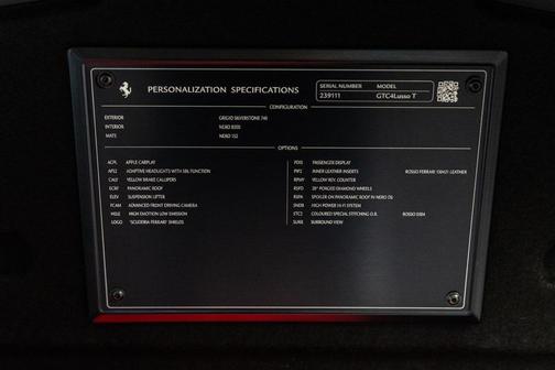 2019 Ferrari GTC4Lusso T