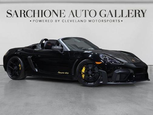 Black 2024 Porsche 718 Spyder RS