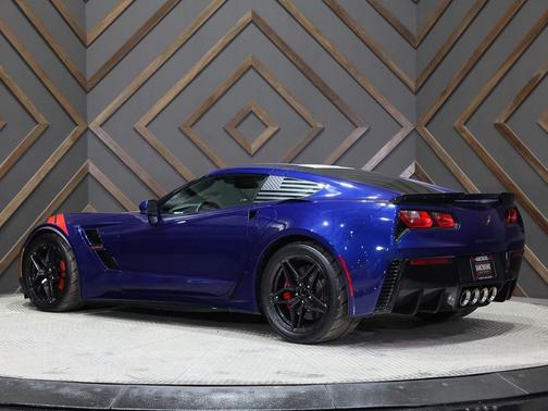Admiral Blue Metallic 2018 Chevrolet Corvette Grand Sport