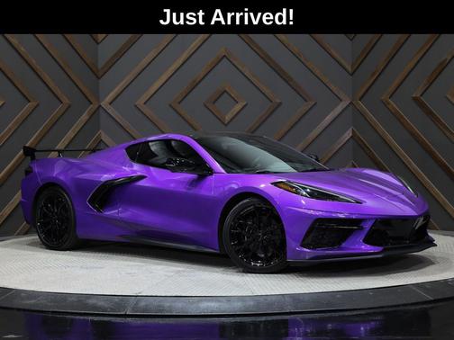 Black 2024 Chevrolet Corvette Stingray w/1LT