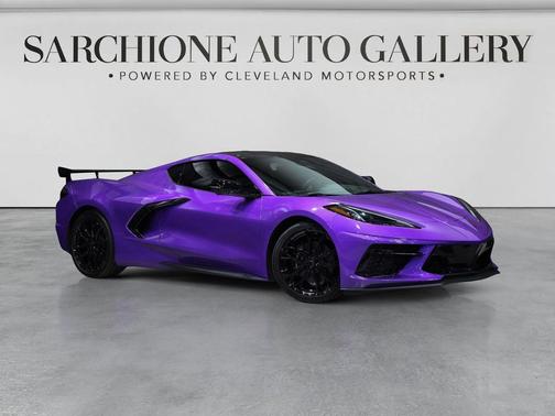 Black 2024 Chevrolet Corvette Stingray w/1LT