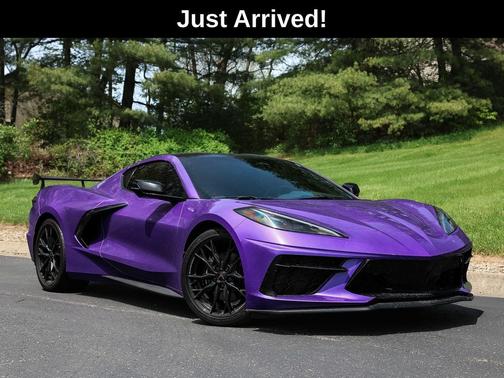 Black 2024 Chevrolet Corvette Stingray w/1LT