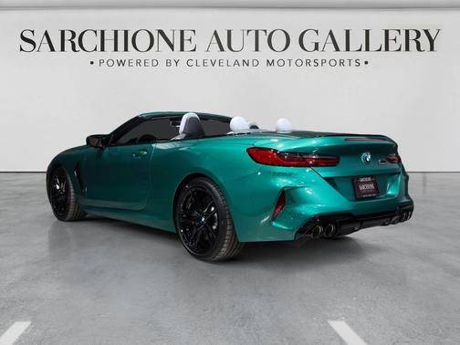Isle of Man Green Metallic 2025 BMW M8 Competition