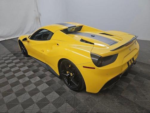 Yellow 2018 Ferrari 488 Spider Base