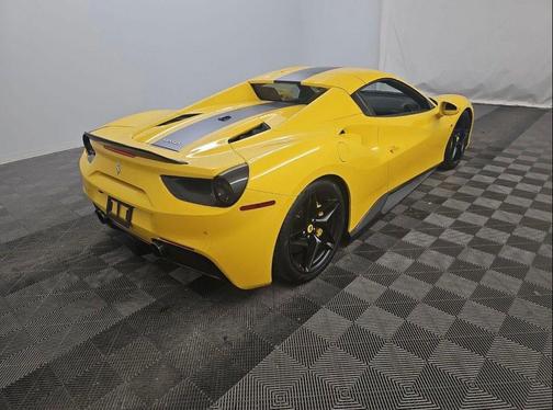 Yellow 2018 Ferrari 488 Spider Base
