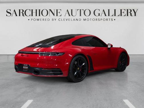 Carmine Red 2021 Porsche 911 Carrera 4S