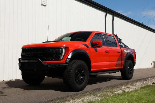 Orange Metallic 2023 Ford F-150 Raptor