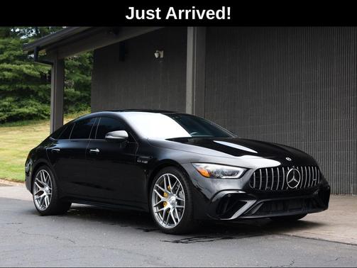Obsidian Black Metallic 2023 Mercedes-Benz AMG GT 63 S 4-Door