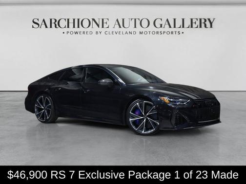 Black 2022 Audi RS 7 4.0T