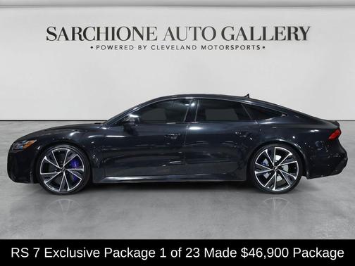 Black 2022 Audi RS 7 4.0T