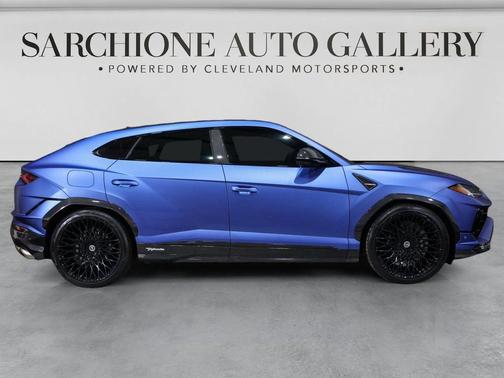 Grigio Nimbus Metallic w/Slate Blue Matte Wrap 2023 Lamborghini Urus Performante