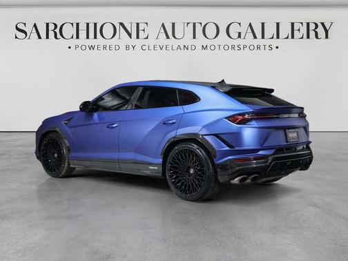 Grigio Nimbus Metallic w/Slate Blue Matte Wrap 2023 Lamborghini Urus Performante