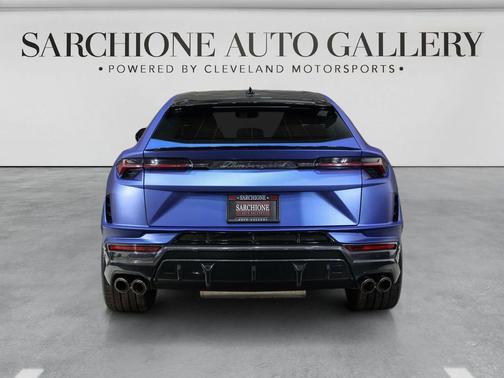 Grigio Nimbus Metallic w/Slate Blue Matte Wrap 2023 Lamborghini Urus Performante
