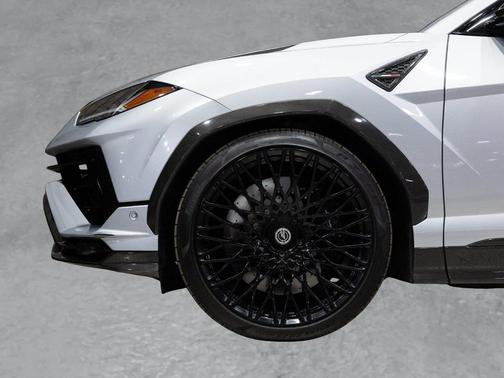 Grigio Nimbus Metallic w/Slate Blue Matte Wrap 2023 Lamborghini Urus Performante