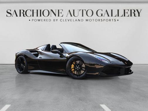 Black 2016 Ferrari 488 Spider Base