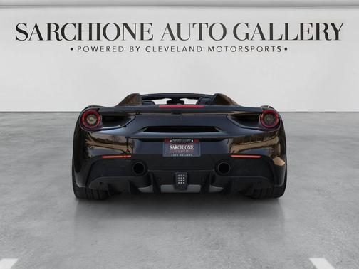 Black 2016 Ferrari 488 Spider Base