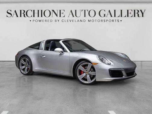 GT Silver Metallic 2017 Porsche 911 Targa 4S