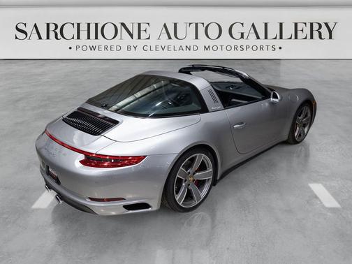 GT Silver Metallic 2017 Porsche 911 Targa 4S