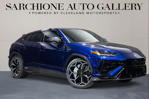 Blue 2024 Lamborghini Urus Performante